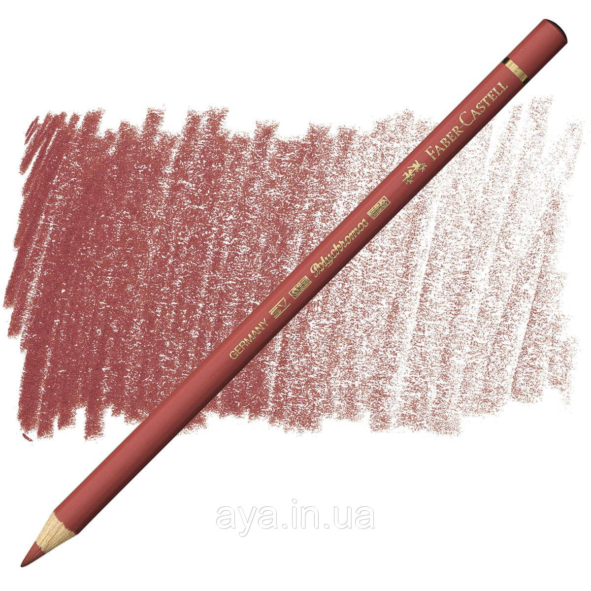 Кольоровий олівець Faber-Castell Polychromos, Венеціанський червоний №190 (Venetian Red)
