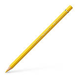 Кольоровий олівець Faber-Castell Polychromos, Неаполітанський жовтий №185 (Naples Yellow), фото 3