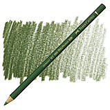 Кольоровий олівець Faber-Castell Polychromos, Оливковий №167 (Permanent Olive Green), фото 9