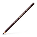 Кольоровий олівець Faber-Castell Polychromos, Горіховий коричневий №177 (Walnut Brown), фото 3