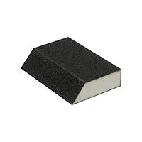 Губка для шліфування трапеція, оксид алюмінію K240 INTERTOOL HT-0824