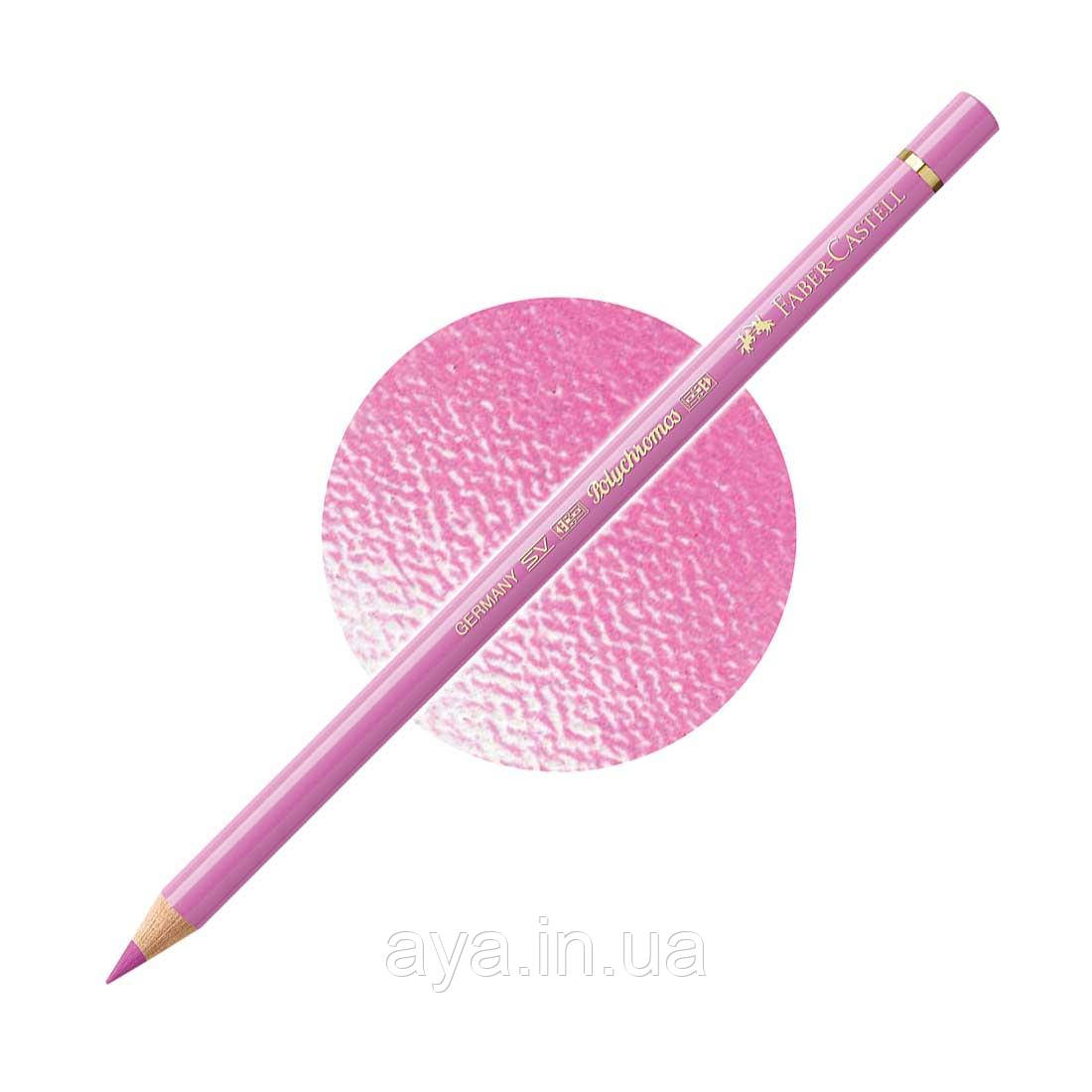 Кольоровий олівець Faber-Castell Polychromos, Світлий маджент №119 (Light Magenta)