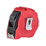 Рулетка з фіксатором 8м * 25мм "Магніт" INTERTOOL MT-0508, фото 4