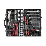 Професійний набір інструментів 1/4", 1/2", 101 од., Cr-V INTERTOOL ET-7101, фото 2
