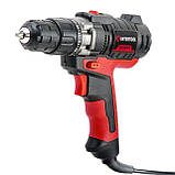 Дриль-шуруповерт електричний 420 Вт, 0-500/0-1800 об/хв, 0.8-10 мм, макс. крутний момент 20 Нм INTERTOOL, фото 3