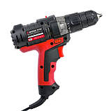 Дриль-шуруповерт електричний 420 Вт, 0-500/0-1800 об/хв, 0.8-10 мм, макс. крутний момент 20 Нм INTERTOOL, фото 4