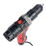 Дриль-шуруповерт електричний 420 Вт, 0-500/0-1800 об/хв, 0.8-10 мм, макс. крутний момент 20 Нм INTERTOOL, фото 8