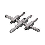 Свердло по кахлю регульоване 30-120 мм INTERTOOL HT-0338, фото 3