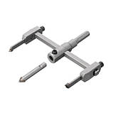 Свердло по кахлю регульоване 30-120 мм INTERTOOL HT-0338, фото 6