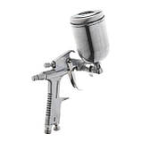 Фарбопульт пневматичний HP MINI, форсунка 0.5мм, верхній металевий бачок 200мл, 5бар INTERTOOL PT-0301, фото 5