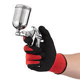 Фарбопульт пневматичний HP MINI, форсунка 0.5мм, верхній металевий бачок 200мл, 5бар INTERTOOL PT-0301, фото 6