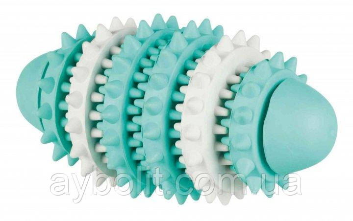 Игрушка для собак Мяч регби Denta Fun Trixie 33132 15 см, фото 1