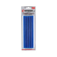 Комплект стрижнів клейових блакитних 11,2*200 мм, 12 од. INTERTOOL RT-1053