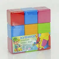 Гр Кубики великі 9 шт. 14066 (21) "M Toys"