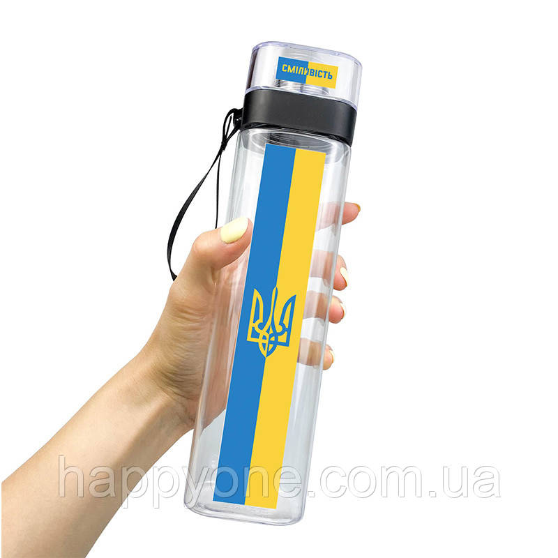Пляшка для води ZIZ "Герб синьо-жовтий" (700 мл)