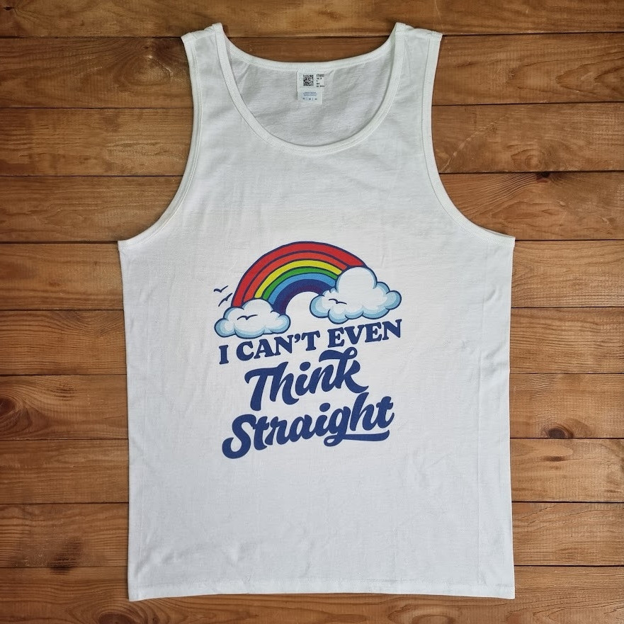 Чоловіча майка, розмір M, колір білий