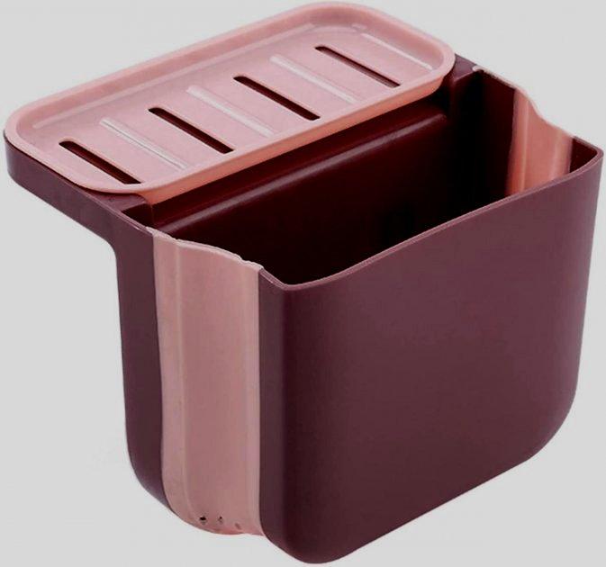 Органайзер для кухонної раковини з присосками Organizer wash basin Коричневий