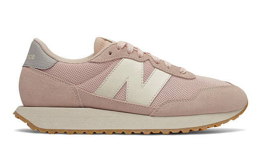 Кросівки жіночі повсякденні фірмові оригінальні молодіжні New Balance 237 рожеві, фото 1