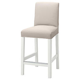 IKEA Барний стілець зі спинкою BERGMUND (693.881.12)
