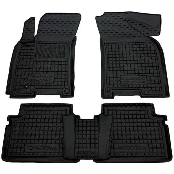 Резинові килимки в салон Daewo Gentra 2013-, фото 1