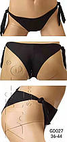 Низ купальника Бразиліано чорні 026 на укр 42 44 46 48 50 розміри, фото 2