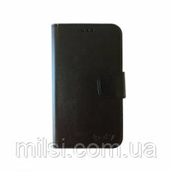 Чохол-книжка універсальна 5,5" дерм бокова +силікон підставка iPaky red, фото 1