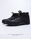 Eur36-46 Nike x CDG Air Foamposite One чорні чоловічі баскетбольні кросівки, фото 2