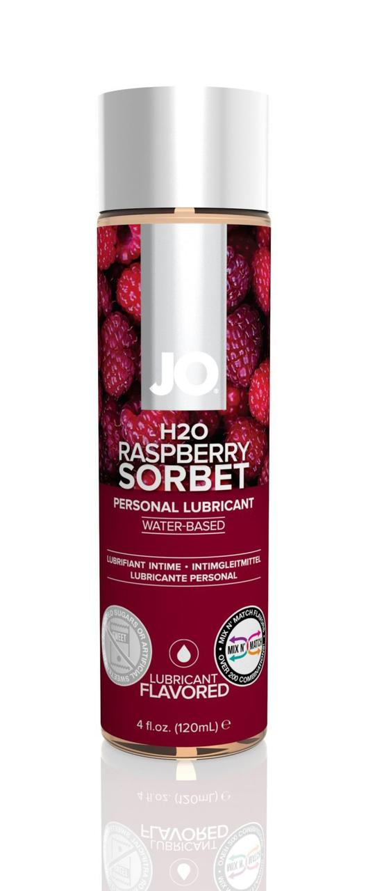 Змазка на водній основі System JO H2O - Raspperry Sorbet (120 мл) без цукру, рослинний гліцерин Київ