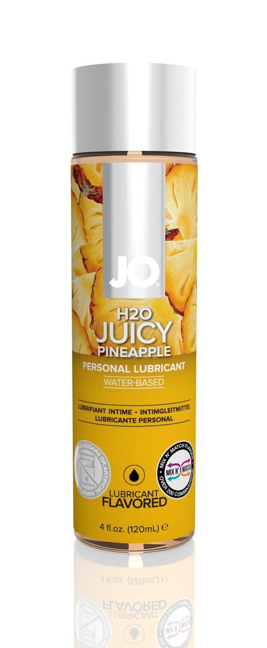Змазка на водній основі System JO H2O - Juicy Pineaple (120 мл) без цукру, рослинний гліцерин Київ