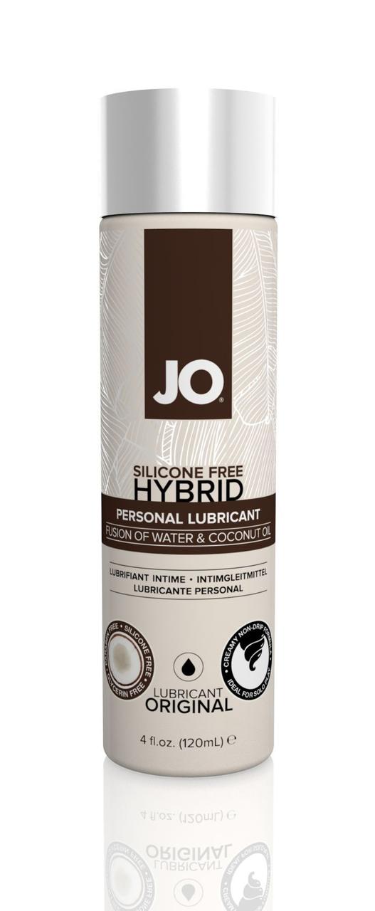 Крем-смазка з кокосовою олією System JO Silicone Free Hybrid ORIGINAL (120 мл) біла Київ