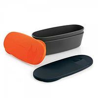 Набор посуды Light My Fire SnapBox Oval 2-pack Orange-Black (LMF 40418913)