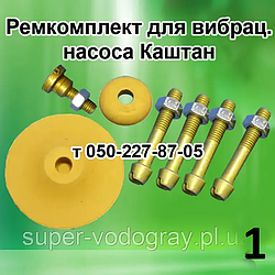 Ремкомплект для вібраційного насоса Каштан-2П
