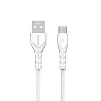 Remax USB AM на Type-C PD-B47a 1м white