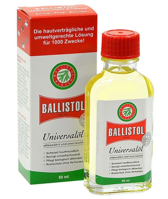 Масло оружейное Klever Ballistol Oil 50ml - фото 1 - id-p1629556890