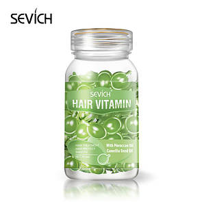 Капсули для волосся Sevich Vitamin With Morocan Oil, Camellia Oil (марокканська олія та олія камелії) 30 капсул