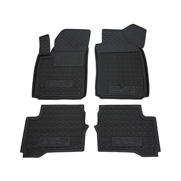 Резінові килимки в салон Fiat 500e (electric), фото 1