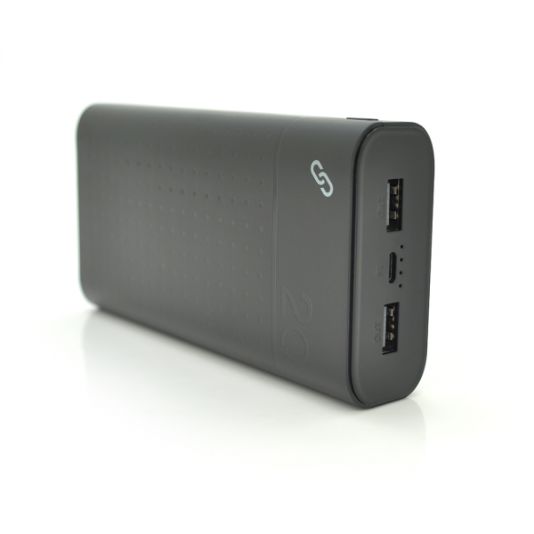 Power bank Plo LKP-08 20000mAh, Black, Blister
