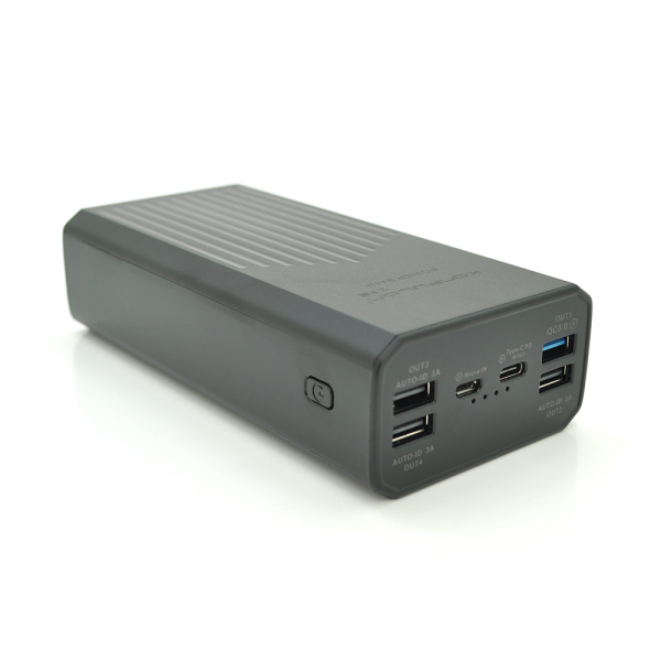 Power bank Konfulon P40Q40000mAh, Black, Blister