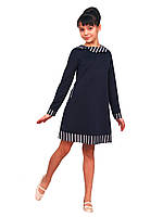 Плаття дитяче з довгим рукавом пн -942 ріст 98 104 трикотажне тм "Попелюшка"