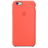 Чохол Silicone Case для Apple iPhone 6/6s OEM Original (Apricot) Жовтогарячий