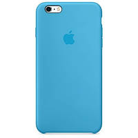 Чехол Silicone Case для Apple iPhone 6 / 6s OEM Original (Blue) Голубой