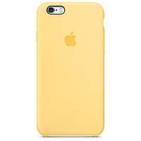 Чехол Silicone Case для Apple iPhone 6 / 6s OEM Original (Chirp) Желтый