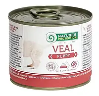 Nature's Protection Puppy Veal консервы корм с мясом телятины для щенков 200гр