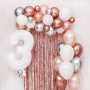 Фотозона з кульок Леді | Для дівчинки