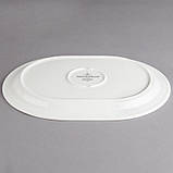 Тарілка плоска овальна Villeroy & Boch Easy 37х23.5 см білий 16-2155-2710, фото 3