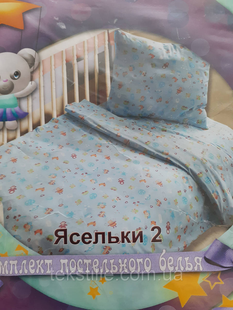 Комплект постельного белья детский в кроватку TAG - фото 3 - id-p1629577034