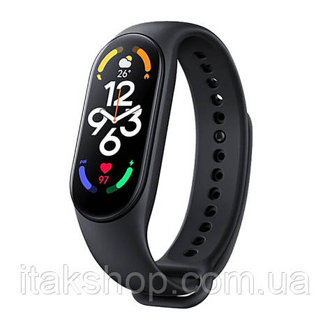 Фітнес-браслет М7 Xiaomi Mi Smart Band 7 (Чорний), фото 2