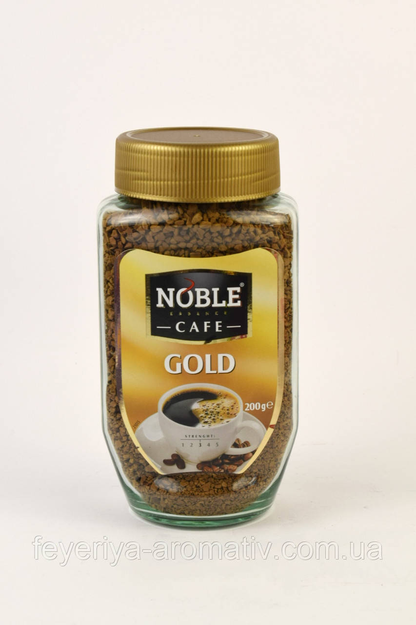 Кава розчинна Noble Gold 200 г Польща, фото 1
