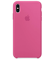Чехол Silicone Case для Apple iPhone X/Xs OEM Original (Dragon Fruit) Розовый