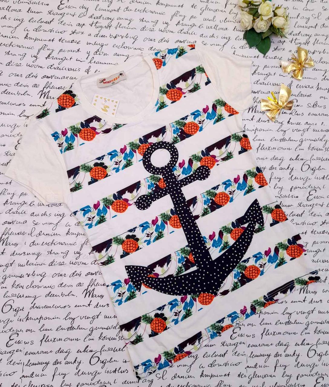 Футболка підліткова Морська р 128-164